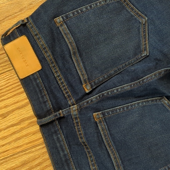 Dark wash skinny ankle jeans size 27 Tall mid-rise with stretch Everlane - Picture 6 of 8